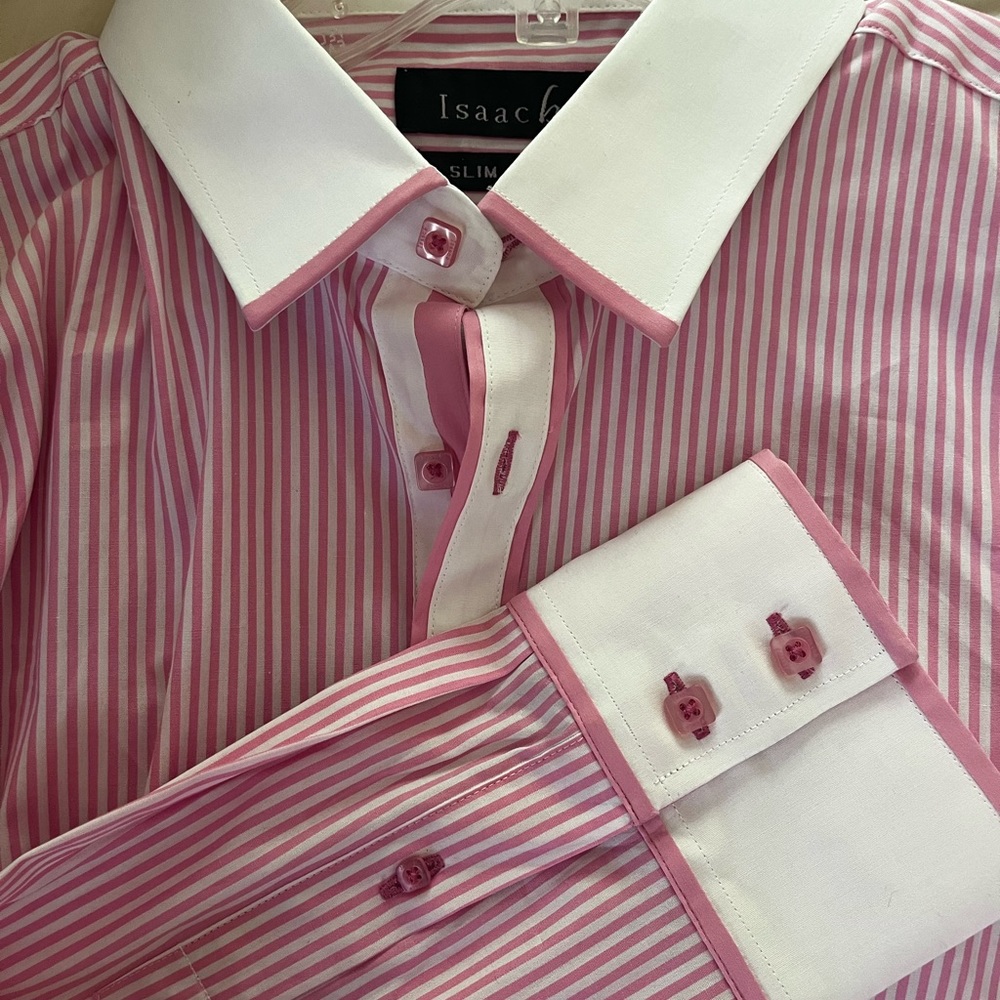 isaac b Button Up Shirt - L